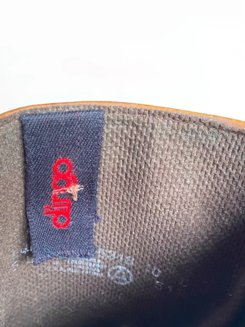 Vintage Dingo Brown Cognac Leather Insulted Boots Men's Size 10 - Picture 13 of 14